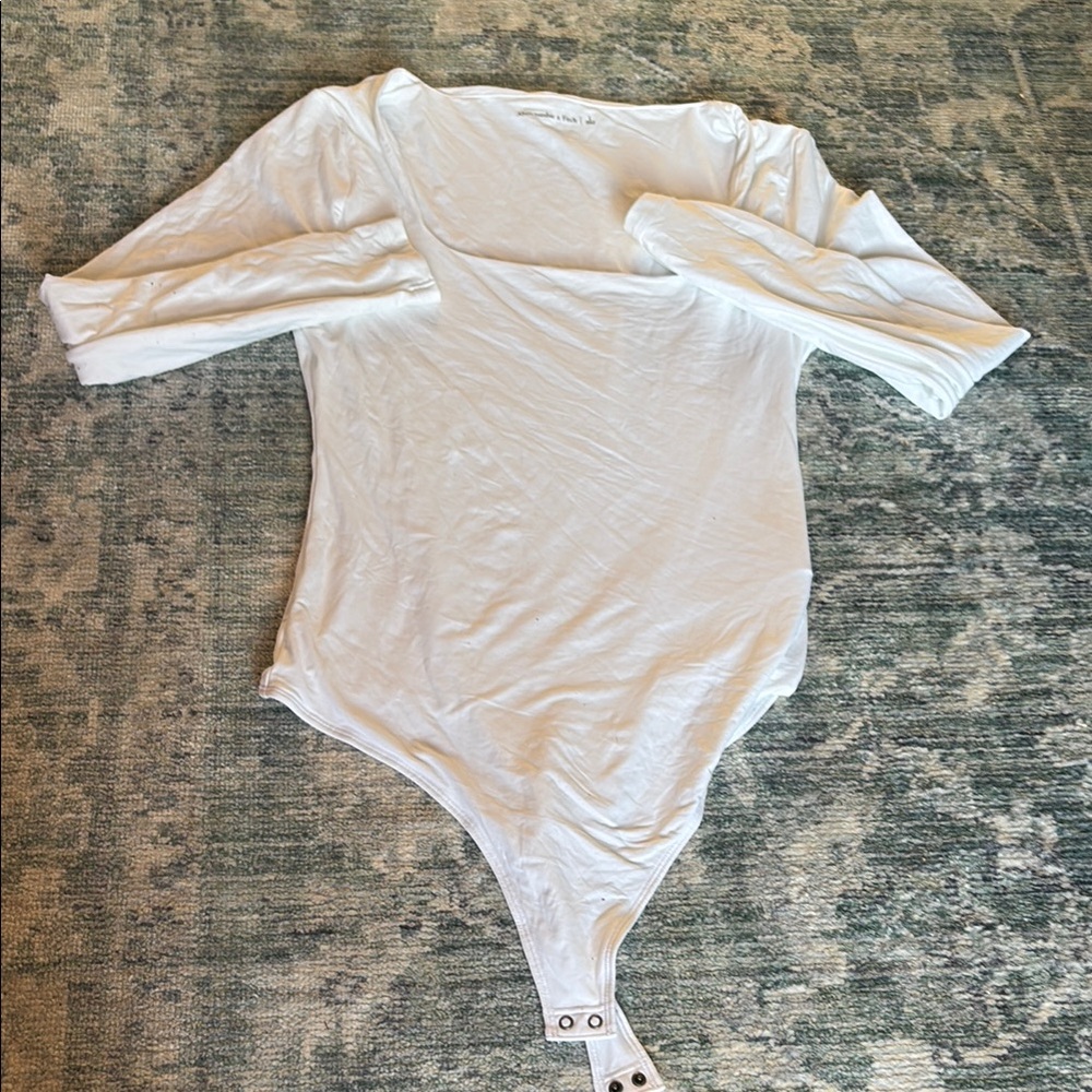 Abercrombie & Fitch White Bodysuit